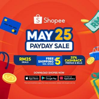 Shopee May 25 PayDay Sale (25 May 2022)