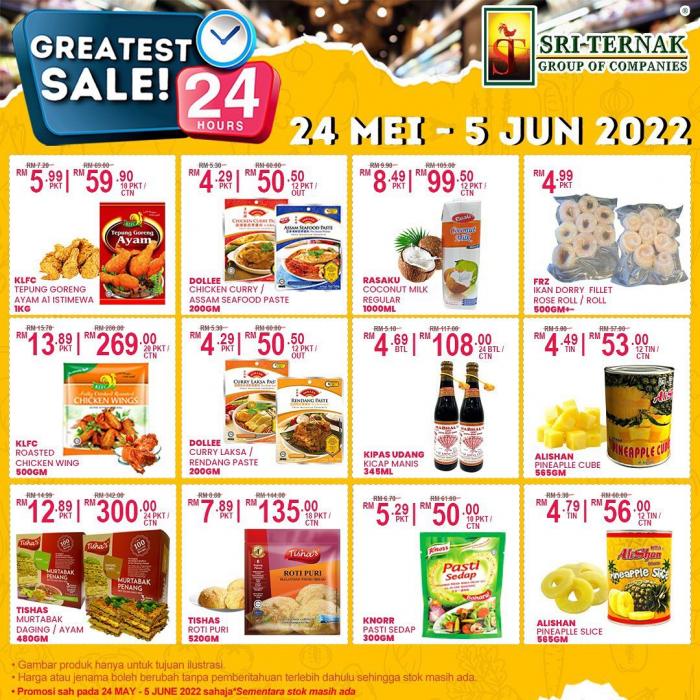 Sri Ternak & ST Rosyam Greatest Sale Promotion (24 May 2022 - 5 June 2022)