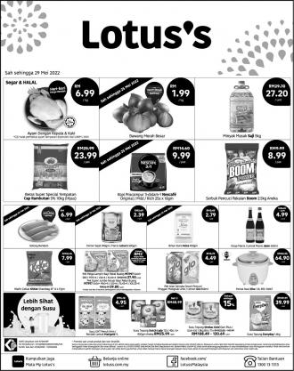 Tesco / Lotus's Press Ads Promotion (valid until 29 May 2022)
