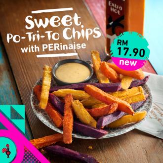 Nando's Sweet Po-Tri-To Chips with PERinaise