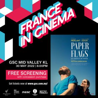 GSC Mid Valley France In Cinema FREE Screening Promotion (30 May 2022)
