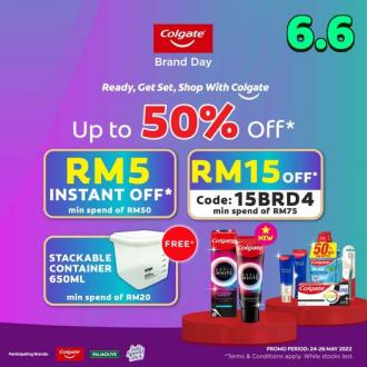 Watsons Online Colgate Brand Day Sale Up To 50% OFF (24 May 2022 - 26 May 2022)