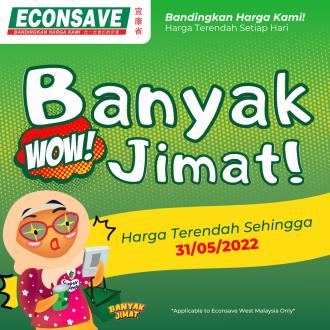 Econsave Banyak Jimat Promotion (valid until 31 May 2022)