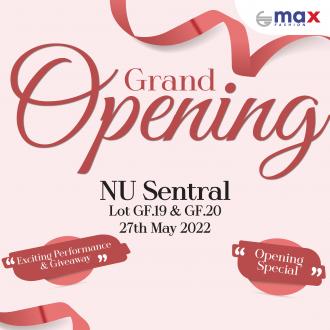 Max Fashion Nu Sentral Opening Promotion (27 May 2022 - 29 May 2022)