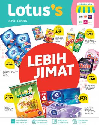 Tesco / Lotus's Lebih Jimat Promotion Catalogue (26 May 2022 - 8 June 2022)