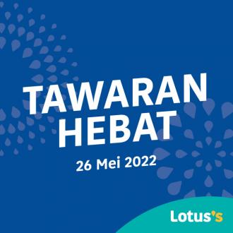 Tesco / Lotus's Tawaran Hebat Promotion (26 May 2022 - 15 June 2022)
