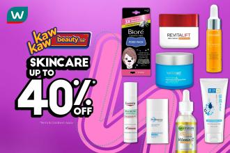 Watsons Skincare Sale Up To 40% OFF (26 May 2022 - 1 June 2022)