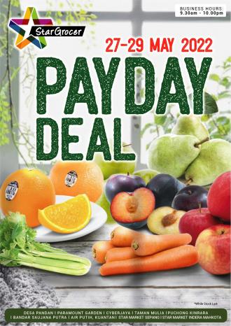 Star Grocer Pay Day Promotion (27 May 2022 - 29 May 2022)