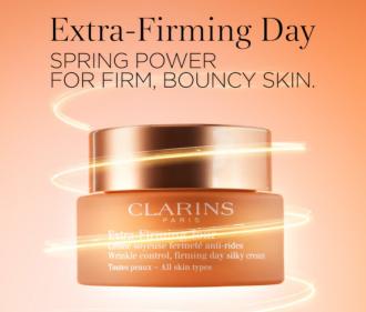 Clarins Extra-Firming Moisturisers Promotion (valid until 31 May 2022)