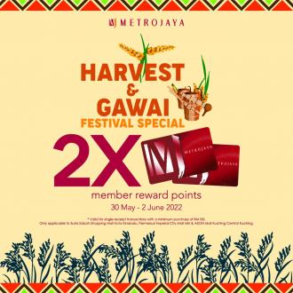 Metrojaya Harvest & Gawai Festival Promotion (30 May 2022 - 2 June 2022)
