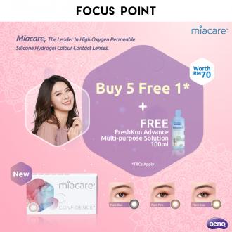 Focus Point Miacare Contact Lens Promotion
