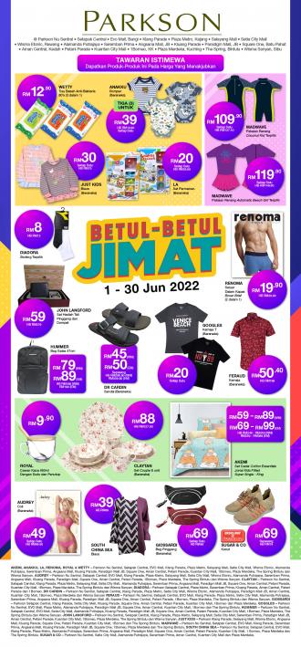 Parkson Betul-Betul Jimat Promotion Catalogue (1 June 2022 - 30 June 2022)