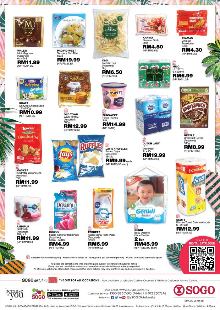 SOGO Kuala Lumpur Supermarket Members Day Sale Catalogue (1 June 2022 - 6 June 2022)