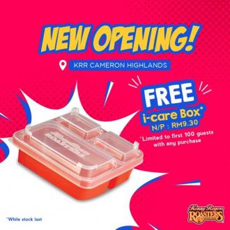 Kenny Rogers ROASTERS Cameron Highlands Opening Promotion