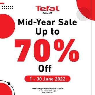 Tefal Mid Year Sale Up To 70% OFF at Genting Highlands Premium Outlets (1 June 2022 - 30 June 2022)