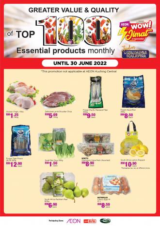 AEON Top 100 Essential Products Promotion (valid until 30 June 2022)