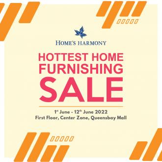 Home's Harmony Queensbay Mall Hottest Home Furnishing Sale (1 June 2022 - 12 June 2022)