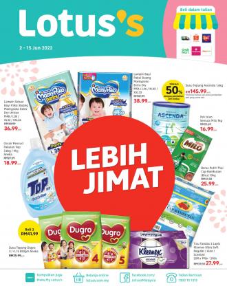 Tesco / Lotus's Lebih Jimat Promotion Catalogue (2 June 2022 - 15 June 2022)