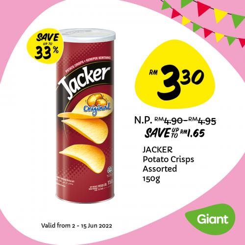 Giant Snack Time Promotion (2 June 2022 - 15 June 2022)