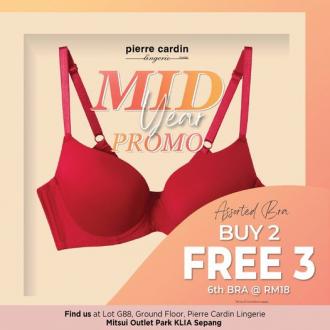 Pierre Cardin Lingerie Mid Year Promotion at Mitsui Outlet Park