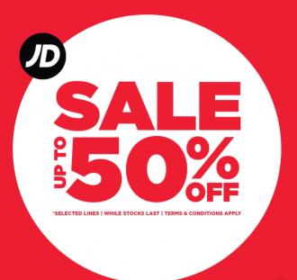 JD Sports Mid Year Sale Up To 50% OFF (1 January 0001 - 31 December 9999)