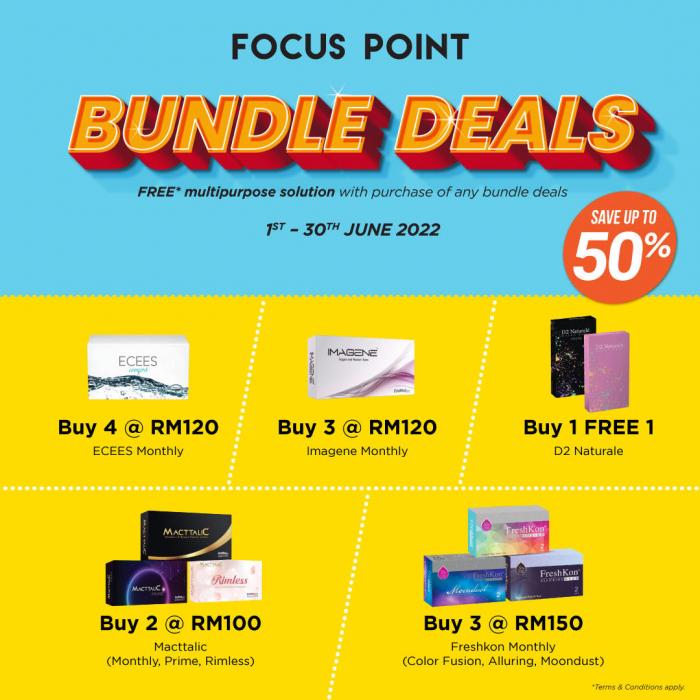 Focus Point Bundle Deals Promotion (1 June 2022 - 30 June 2022)