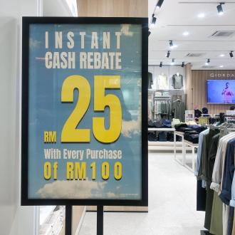 Giordano Sunway Carnival Mall Cash Rebate Promotion (valid until 30 Jun 2022)
