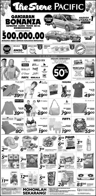 The Store and Pacific Hypermarket Weekend Promotion (2 June 2022 - 6 June 2022)