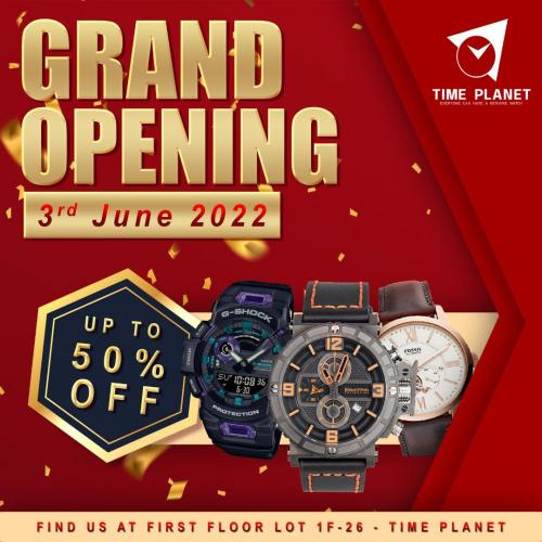 Time Planet Sunway Carnival Mall Opening Promotion