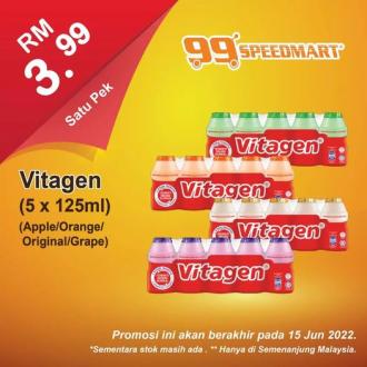 99 Speedmart Vitagen Promotion (valid until 15 June 2022)