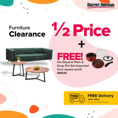 Harvey Norman Furniture & Bedding Roadshow Promotion at KL East Mall & Ipoh Parade (3 June 2022 - 12 June 2022)