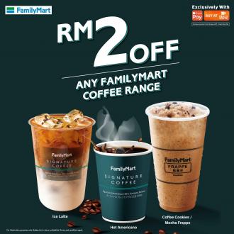 FamilyMart ShopeePay Coffee Range RM2 OFF Promotion (valid until 19 June 2022)