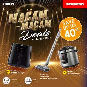 Senheng Philips Macam-Macam Deals Promotion (6 June 2022 - 8 June 2022)