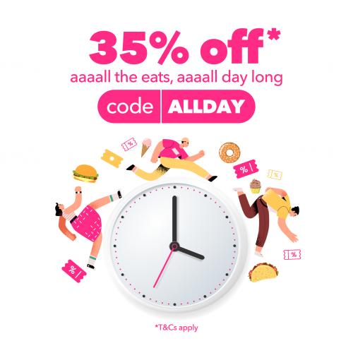 FoodPanda All Day 35% OFF Promotion