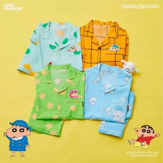 SPAO Unisex Short Sleeve Shinchan Pyjamas