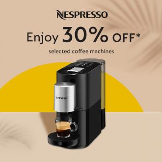 Nespresso 30% OFF Selected Machines Promotion