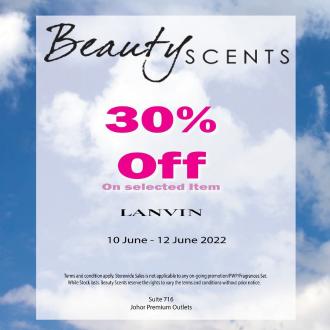 Beauty Scents Special Sale at Johor Premium Outlets (10 June 2022 - 12 June 2022)