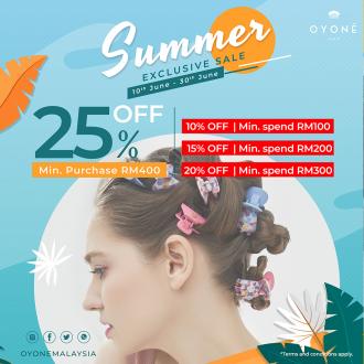Isetan KLCC & The Garden Mall Oyone Paris Summer Exclusive Sale (10 June 2022 - 30 June 2022)