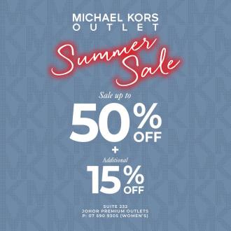 Michael Kors Summer Sale at Johor Premium Outlets (13 June 2022 - 7 July 2022)
