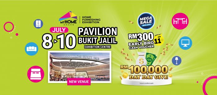 MyHome Exhibition at Pavilion Bukit Jalil (8 July 2022 - 10 July 2022)