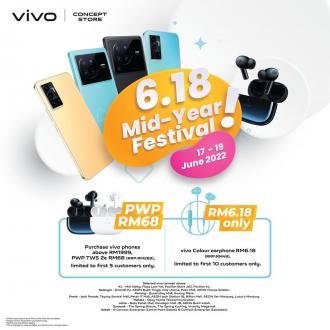 Vivo Mid-Year Festival Sales (17 June 2022 - 19 June 2022)