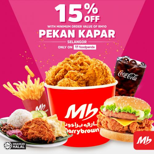 Marrybrown Pekan Kapar FoodPanda Opening Promotion