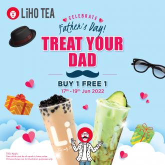 Liho Father's Day Buy 1 FREE 1 Promotion (17 June 2022 - 19 June 2022)