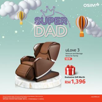 OSIM Father’s Day Promotion (7 June 2022 - 19 June 2022)