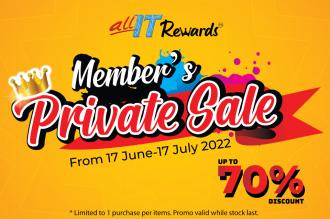 All IT Member's Private Sale (17 June 2022 - 17 July 2022)