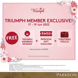 Parkson Triumph Member Sale (17 June 2022 - 19 June 2022)