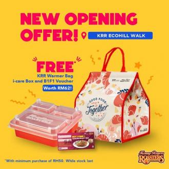 Kenny Rogers ROASTERS Ecohill Walk Opening Promotion