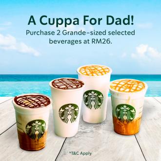 Starbucks Father's Day Promotion (19 June 2022)