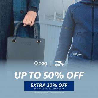 O'HaloS O Bag & ANTA Sale Up To 50% OFF + 20% OFF (valid until 31 July 2022)