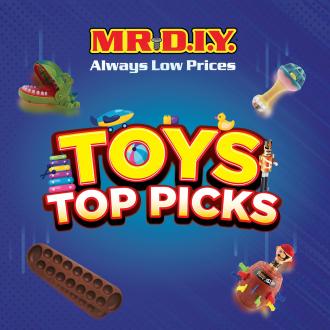 MR DIY Toys Top Picks Promotion
